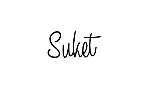 Make a beautiful signature design for name Suket. Use this online signature maker to create a handwritten signature for free. Suket signature style 5 images and pictures png