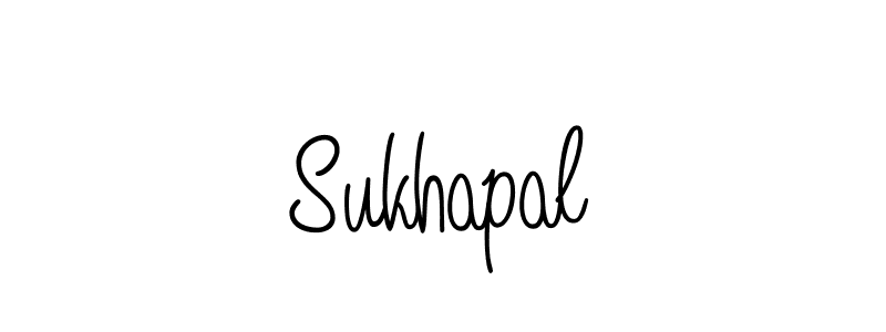 How to make Sukhapal signature? Angelique-Rose-font-FFP is a professional autograph style. Create handwritten signature for Sukhapal name. Sukhapal signature style 5 images and pictures png