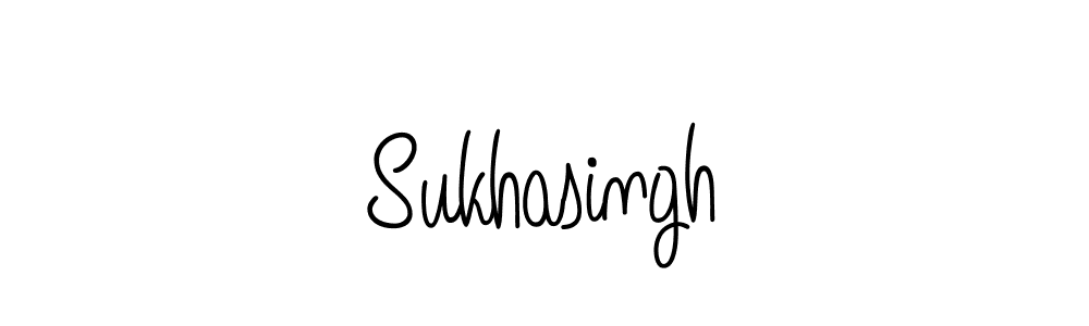 Sukhasingh stylish signature style. Best Handwritten Sign (Angelique-Rose-font-FFP) for my name. Handwritten Signature Collection Ideas for my name Sukhasingh. Sukhasingh signature style 5 images and pictures png