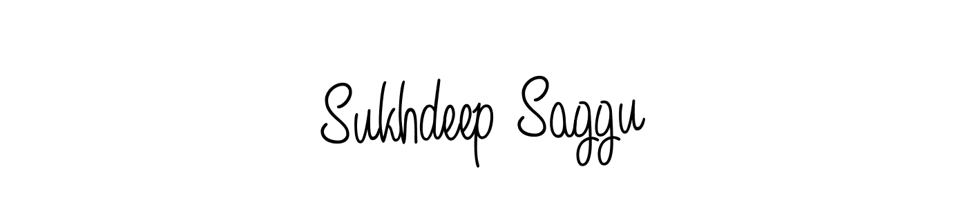if you are searching for the best signature style for your name Sukhdeep Saggu. so please give up your signature search. here we have designed multiple signature styles  using Angelique-Rose-font-FFP. Sukhdeep Saggu signature style 5 images and pictures png