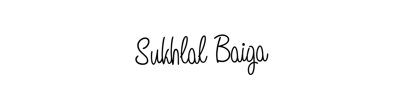 Also we have Sukhlal Baiga name is the best signature style. Create professional handwritten signature collection using Angelique-Rose-font-FFP autograph style. Sukhlal Baiga signature style 5 images and pictures png