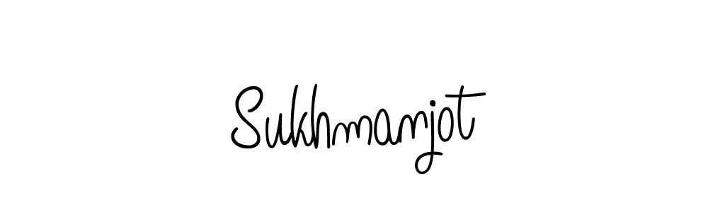 Make a beautiful signature design for name Sukhmanjot. With this signature (Angelique-Rose-font-FFP) style, you can create a handwritten signature for free. Sukhmanjot signature style 5 images and pictures png