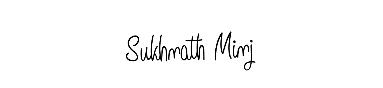 Also You can easily find your signature by using the search form. We will create Sukhnath Minj name handwritten signature images for you free of cost using Angelique-Rose-font-FFP sign style. Sukhnath Minj signature style 5 images and pictures png
