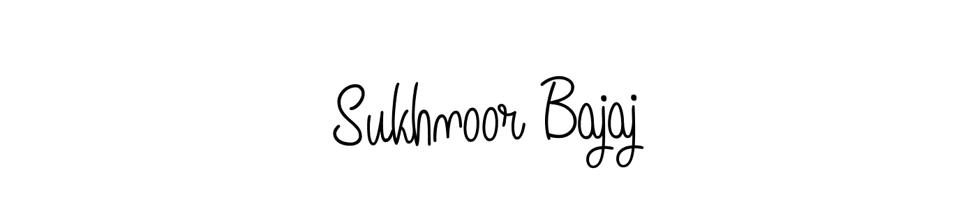 Also You can easily find your signature by using the search form. We will create Sukhnoor Bajaj name handwritten signature images for you free of cost using Angelique-Rose-font-FFP sign style. Sukhnoor Bajaj signature style 5 images and pictures png