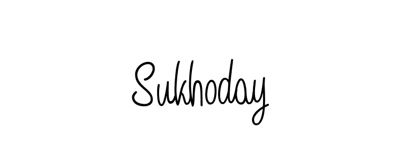 Design your own signature with our free online signature maker. With this signature software, you can create a handwritten (Angelique-Rose-font-FFP) signature for name Sukhoday. Sukhoday signature style 5 images and pictures png