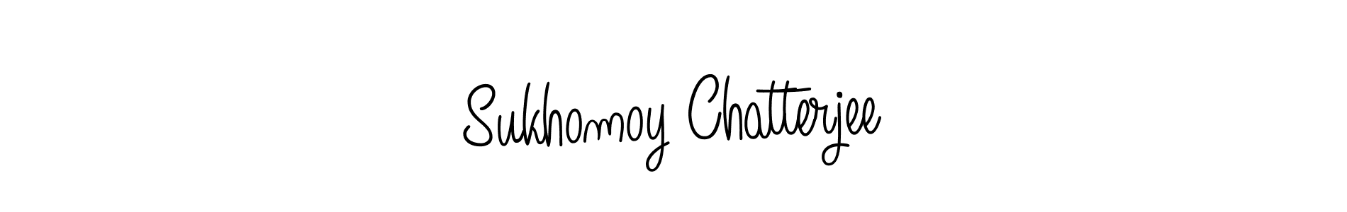 Create a beautiful signature design for name Sukhomoy Chatterjee. With this signature (Angelique-Rose-font-FFP) fonts, you can make a handwritten signature for free. Sukhomoy Chatterjee signature style 5 images and pictures png