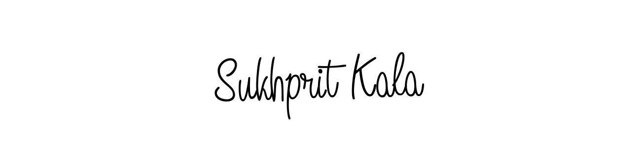 Create a beautiful signature design for name Sukhprit Kala. With this signature (Angelique-Rose-font-FFP) fonts, you can make a handwritten signature for free. Sukhprit Kala signature style 5 images and pictures png