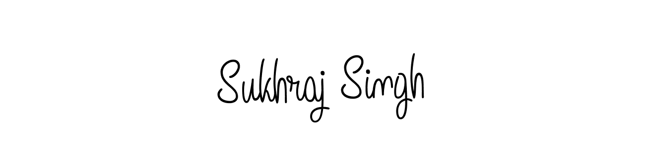 How to make Sukhraj Singh name signature. Use Angelique-Rose-font-FFP style for creating short signs online. This is the latest handwritten sign. Sukhraj Singh signature style 5 images and pictures png