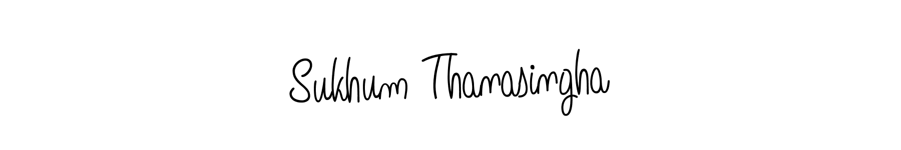 How to Draw Sukhum Thanasingha signature style? Angelique-Rose-font-FFP is a latest design signature styles for name Sukhum Thanasingha. Sukhum Thanasingha signature style 5 images and pictures png