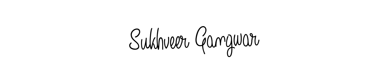 if you are searching for the best signature style for your name Sukhveer Gangwar. so please give up your signature search. here we have designed multiple signature styles  using Angelique-Rose-font-FFP. Sukhveer Gangwar signature style 5 images and pictures png