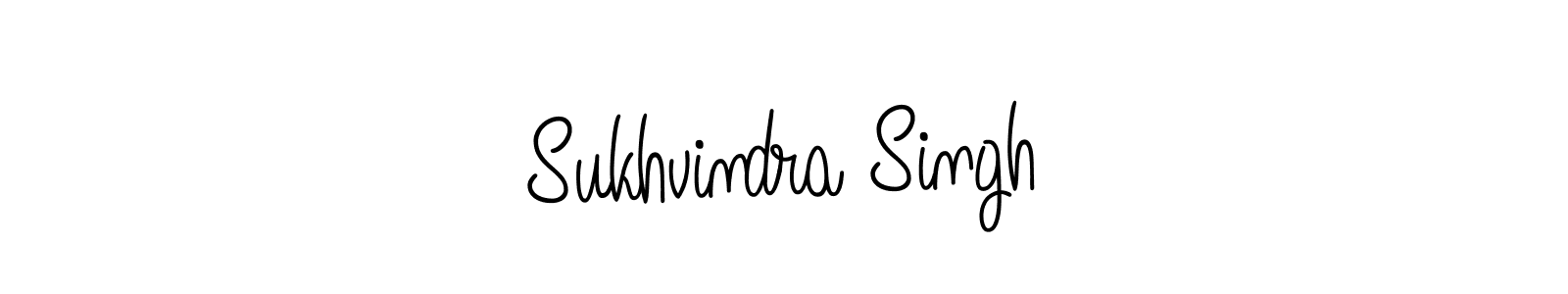 Create a beautiful signature design for name Sukhvindra Singh. With this signature (Angelique-Rose-font-FFP) fonts, you can make a handwritten signature for free. Sukhvindra Singh signature style 5 images and pictures png