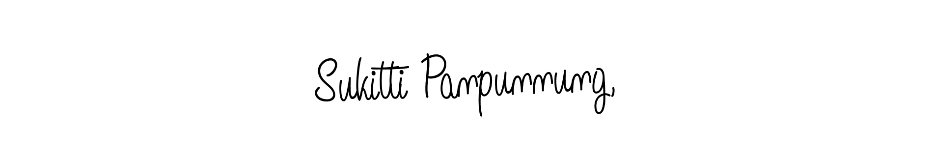 Also You can easily find your signature by using the search form. We will create Sukitti Panpunnung, name handwritten signature images for you free of cost using Angelique-Rose-font-FFP sign style. Sukitti Panpunnung, signature style 5 images and pictures png