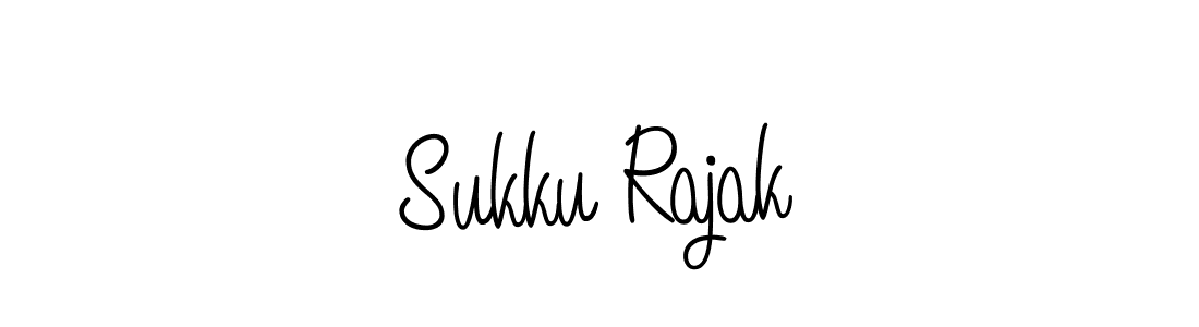 Sukku Rajak stylish signature style. Best Handwritten Sign (Angelique-Rose-font-FFP) for my name. Handwritten Signature Collection Ideas for my name Sukku Rajak. Sukku Rajak signature style 5 images and pictures png