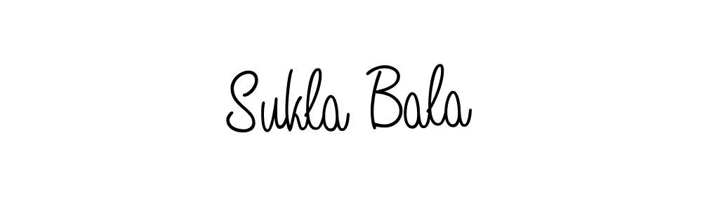 Also we have Sukla Bala name is the best signature style. Create professional handwritten signature collection using Angelique-Rose-font-FFP autograph style. Sukla Bala signature style 5 images and pictures png