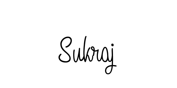 Design your own signature with our free online signature maker. With this signature software, you can create a handwritten (Angelique-Rose-font-FFP) signature for name Sukraj. Sukraj signature style 5 images and pictures png