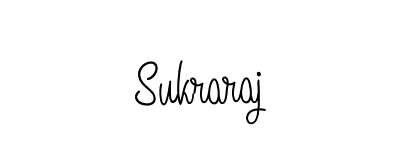 You should practise on your own different ways (Angelique-Rose-font-FFP) to write your name (Sukraraj) in signature. don't let someone else do it for you. Sukraraj signature style 5 images and pictures png