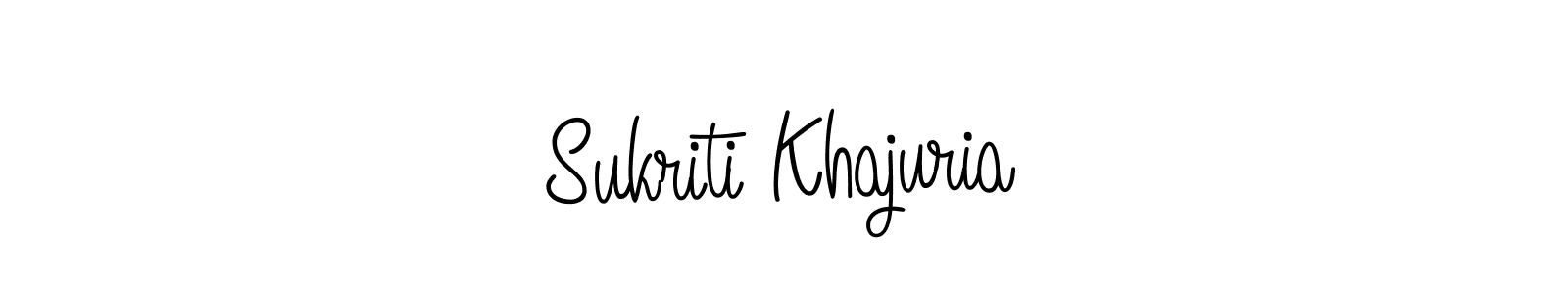Make a beautiful signature design for name Sukriti Khajuria. Use this online signature maker to create a handwritten signature for free. Sukriti Khajuria signature style 5 images and pictures png