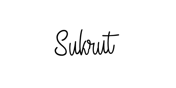 Make a beautiful signature design for name Sukrut. Use this online signature maker to create a handwritten signature for free. Sukrut signature style 5 images and pictures png