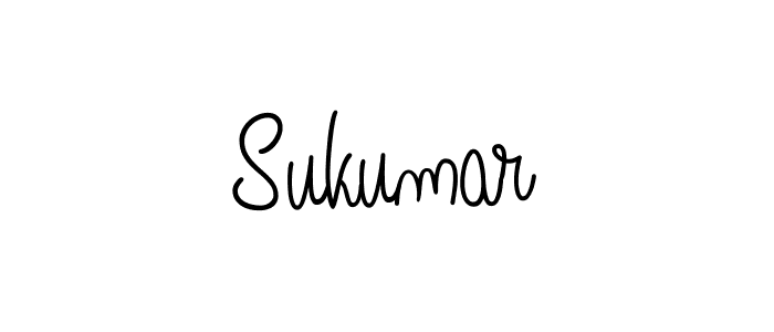 Make a beautiful signature design for name Sukumar. Use this online signature maker to create a handwritten signature for free. Sukumar signature style 5 images and pictures png