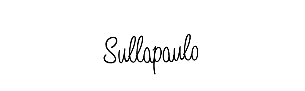 Design your own signature with our free online signature maker. With this signature software, you can create a handwritten (Angelique-Rose-font-FFP) signature for name Sullapaulo. Sullapaulo signature style 5 images and pictures png