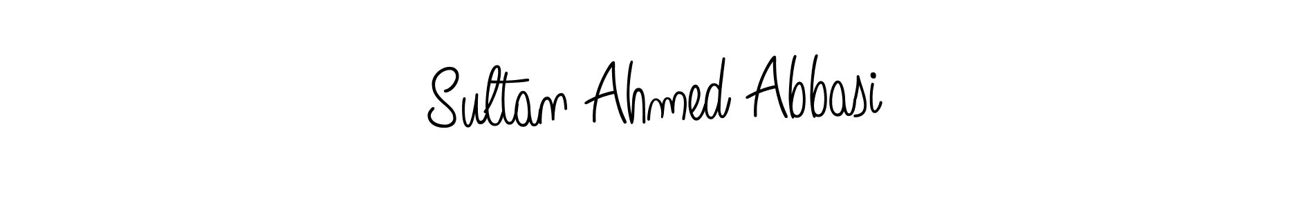 Also we have Sultan Ahmed Abbasi name is the best signature style. Create professional handwritten signature collection using Angelique-Rose-font-FFP autograph style. Sultan Ahmed Abbasi signature style 5 images and pictures png