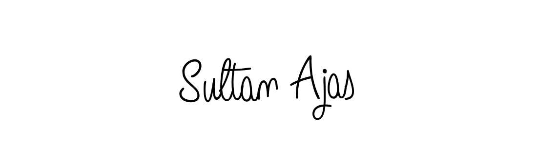 Design your own signature with our free online signature maker. With this signature software, you can create a handwritten (Angelique-Rose-font-FFP) signature for name Sultan Ajas. Sultan Ajas signature style 5 images and pictures png