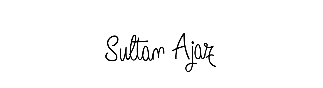 How to Draw Sultan Ajaz signature style? Angelique-Rose-font-FFP is a latest design signature styles for name Sultan Ajaz. Sultan Ajaz signature style 5 images and pictures png