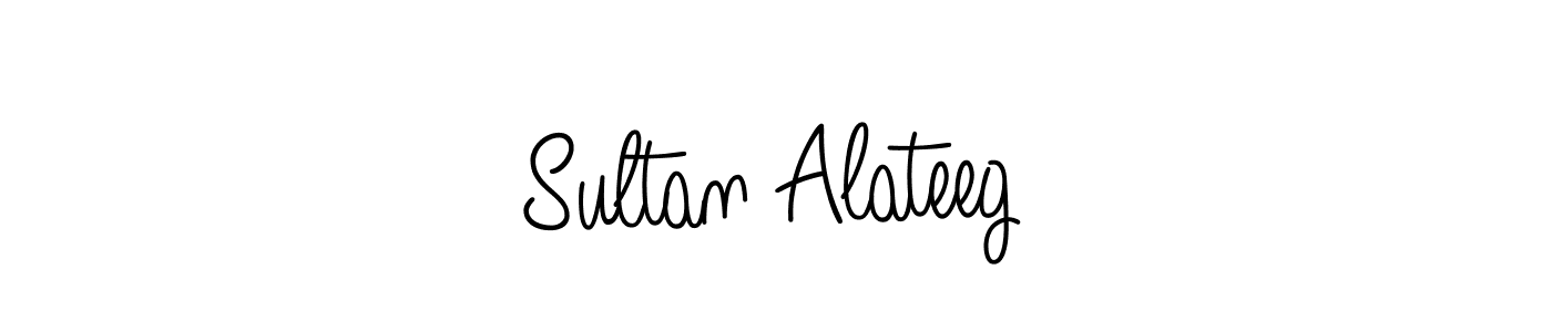 You should practise on your own different ways (Angelique-Rose-font-FFP) to write your name (Sultan Alateeg) in signature. don't let someone else do it for you. Sultan Alateeg signature style 5 images and pictures png