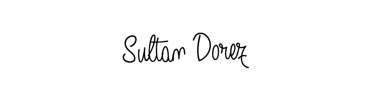 How to Draw Sultan Dorez signature style? Angelique-Rose-font-FFP is a latest design signature styles for name Sultan Dorez. Sultan Dorez signature style 5 images and pictures png