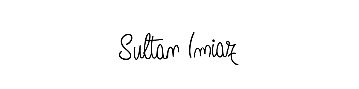 How to make Sultan Imiaz name signature. Use Angelique-Rose-font-FFP style for creating short signs online. This is the latest handwritten sign. Sultan Imiaz signature style 5 images and pictures png