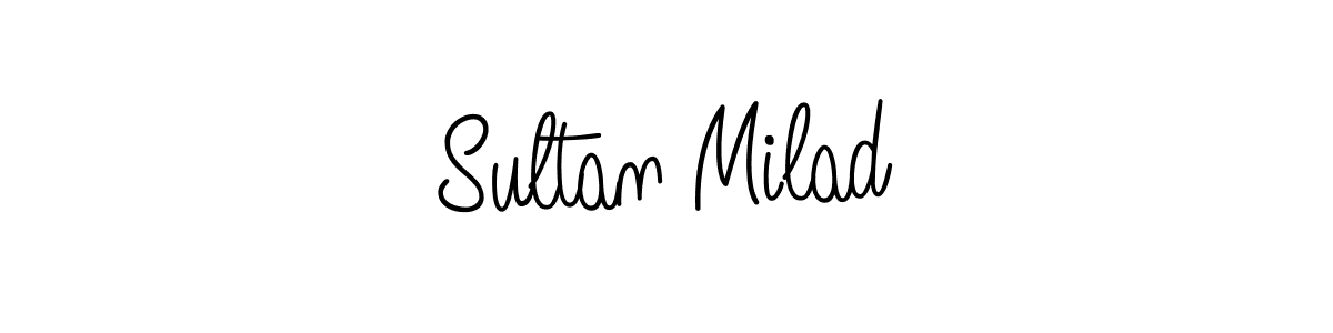 Similarly Angelique-Rose-font-FFP is the best handwritten signature design. Signature creator online .You can use it as an online autograph creator for name Sultan Milad. Sultan Milad signature style 5 images and pictures png