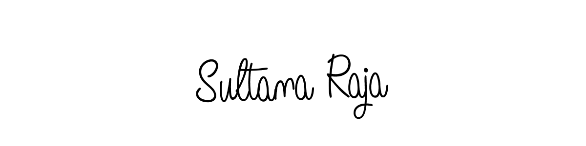 Sultana Raja stylish signature style. Best Handwritten Sign (Angelique-Rose-font-FFP) for my name. Handwritten Signature Collection Ideas for my name Sultana Raja. Sultana Raja signature style 5 images and pictures png