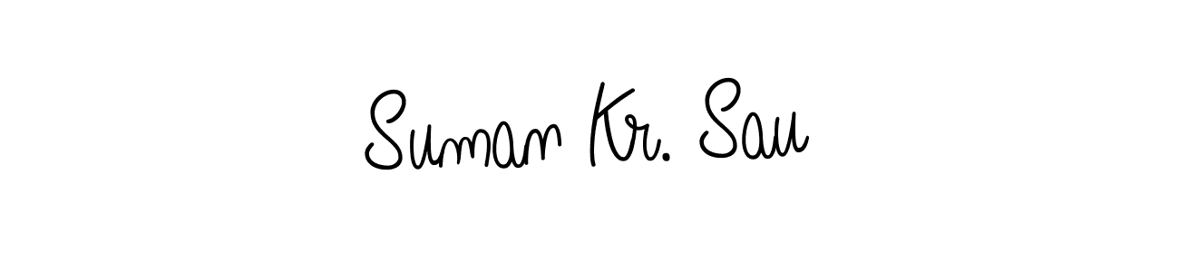 It looks lik you need a new signature style for name Suman Kr. Sau. Design unique handwritten (Angelique-Rose-font-FFP) signature with our free signature maker in just a few clicks. Suman Kr. Sau signature style 5 images and pictures png