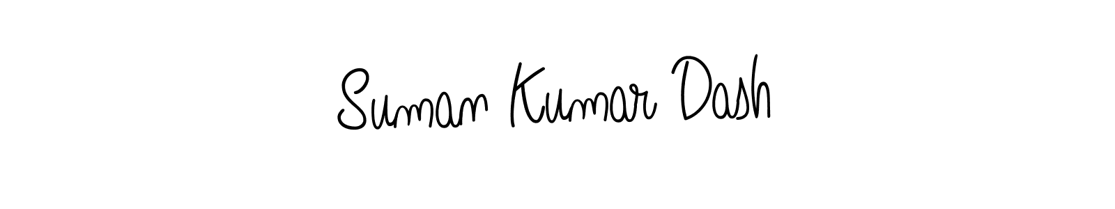 Make a short Suman Kumar Dash signature style. Manage your documents anywhere anytime using Angelique-Rose-font-FFP. Create and add eSignatures, submit forms, share and send files easily. Suman Kumar Dash signature style 5 images and pictures png