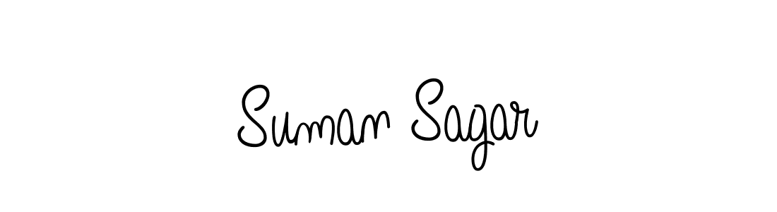 You can use this online signature creator to create a handwritten signature for the name Suman Sagar. This is the best online autograph maker. Suman Sagar signature style 5 images and pictures png