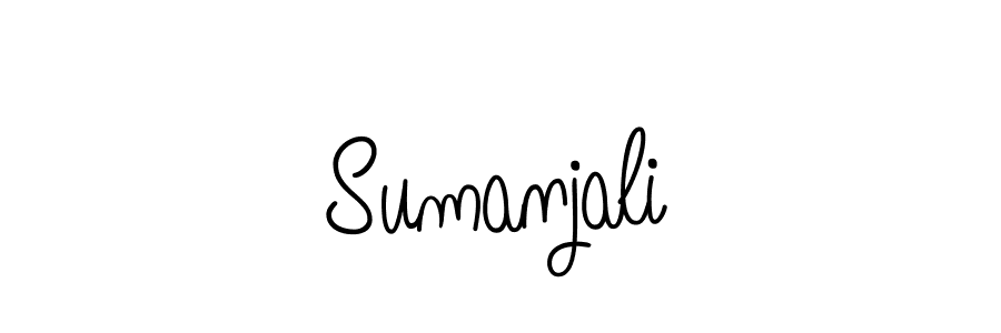 Also we have Sumanjali name is the best signature style. Create professional handwritten signature collection using Angelique-Rose-font-FFP autograph style. Sumanjali signature style 5 images and pictures png