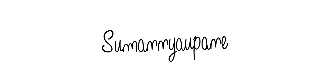 How to make Sumannyaupane signature? Angelique-Rose-font-FFP is a professional autograph style. Create handwritten signature for Sumannyaupane name. Sumannyaupane signature style 5 images and pictures png