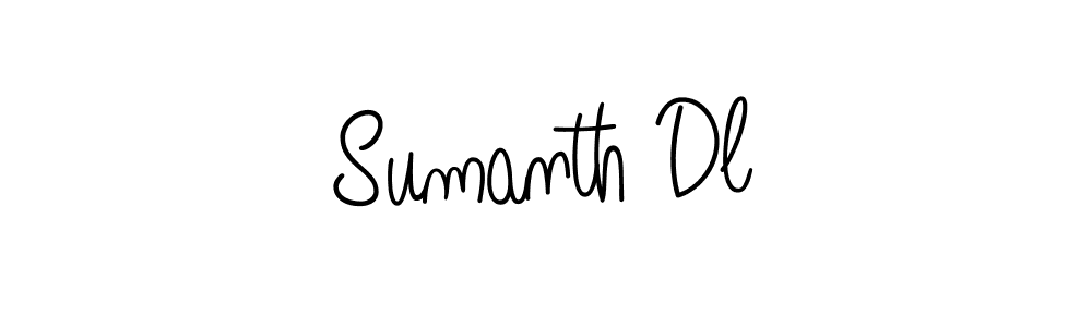 You can use this online signature creator to create a handwritten signature for the name Sumanth Dl. This is the best online autograph maker. Sumanth Dl signature style 5 images and pictures png