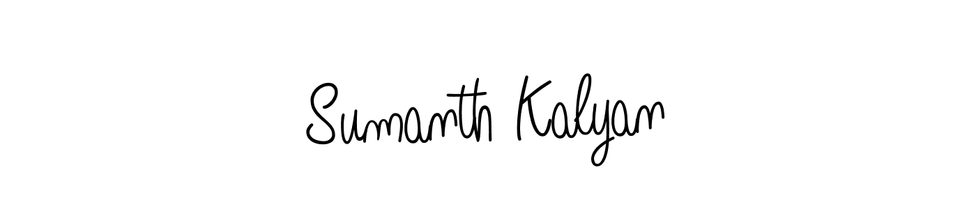 Best and Professional Signature Style for Sumanth Kalyan. Angelique-Rose-font-FFP Best Signature Style Collection. Sumanth Kalyan signature style 5 images and pictures png