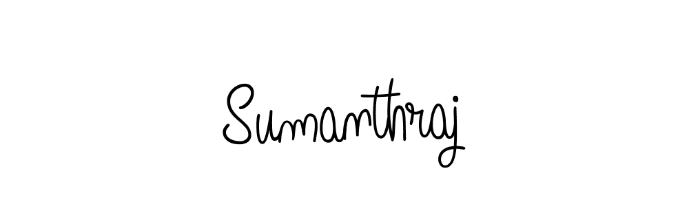 How to make Sumanthraj name signature. Use Angelique-Rose-font-FFP style for creating short signs online. This is the latest handwritten sign. Sumanthraj signature style 5 images and pictures png