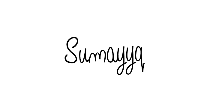 Once you've used our free online signature maker to create your best signature Angelique-Rose-font-FFP style, it's time to enjoy all of the benefits that Sumayyq name signing documents. Sumayyq signature style 5 images and pictures png