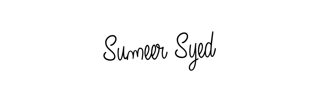 Also we have Sumeer Syed name is the best signature style. Create professional handwritten signature collection using Angelique-Rose-font-FFP autograph style. Sumeer Syed signature style 5 images and pictures png