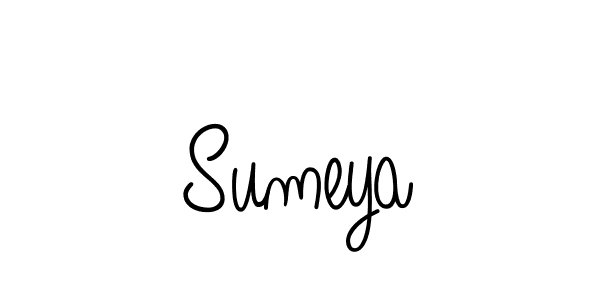 if you are searching for the best signature style for your name Sumeya. so please give up your signature search. here we have designed multiple signature styles  using Angelique-Rose-font-FFP. Sumeya signature style 5 images and pictures png