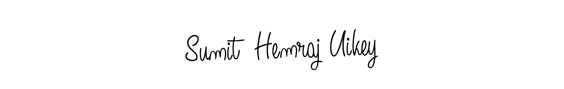 You should practise on your own different ways (Angelique-Rose-font-FFP) to write your name (Sumit  Hemraj Uikey) in signature. don't let someone else do it for you. Sumit  Hemraj Uikey signature style 5 images and pictures png