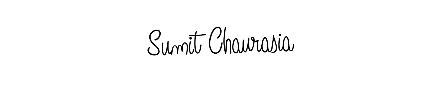 How to make Sumit Chaurasia name signature. Use Angelique-Rose-font-FFP style for creating short signs online. This is the latest handwritten sign. Sumit Chaurasia signature style 5 images and pictures png