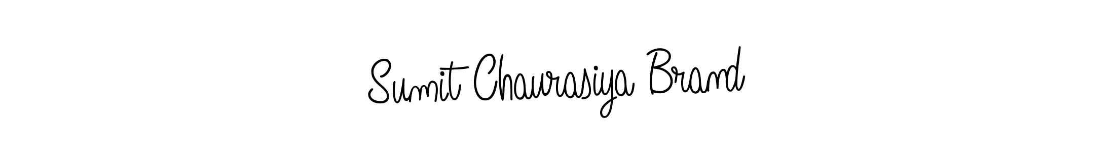 You can use this online signature creator to create a handwritten signature for the name Sumit Chaurasiya Brand. This is the best online autograph maker. Sumit Chaurasiya Brand signature style 5 images and pictures png