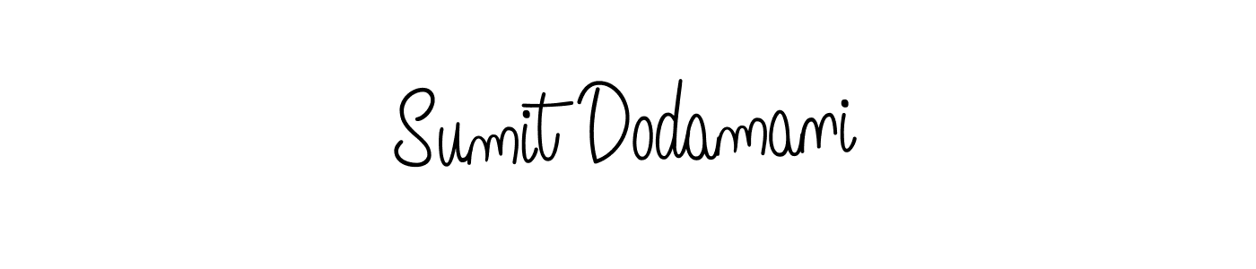 Also we have Sumit Dodamani name is the best signature style. Create professional handwritten signature collection using Angelique-Rose-font-FFP autograph style. Sumit Dodamani signature style 5 images and pictures png