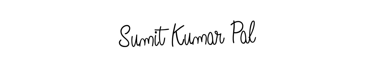 Design your own signature with our free online signature maker. With this signature software, you can create a handwritten (Angelique-Rose-font-FFP) signature for name Sumit Kumar Pal. Sumit Kumar Pal signature style 5 images and pictures png