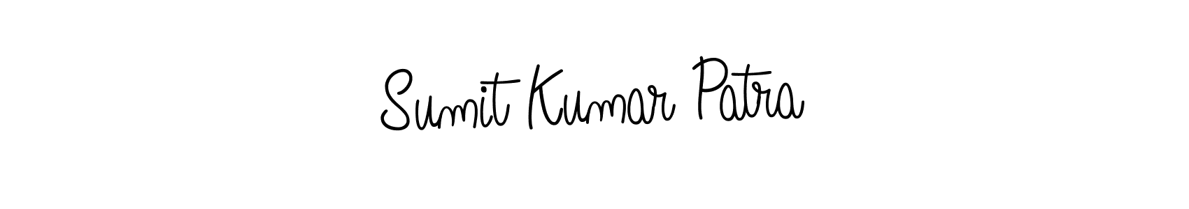 Design your own signature with our free online signature maker. With this signature software, you can create a handwritten (Angelique-Rose-font-FFP) signature for name Sumit Kumar Patra. Sumit Kumar Patra signature style 5 images and pictures png