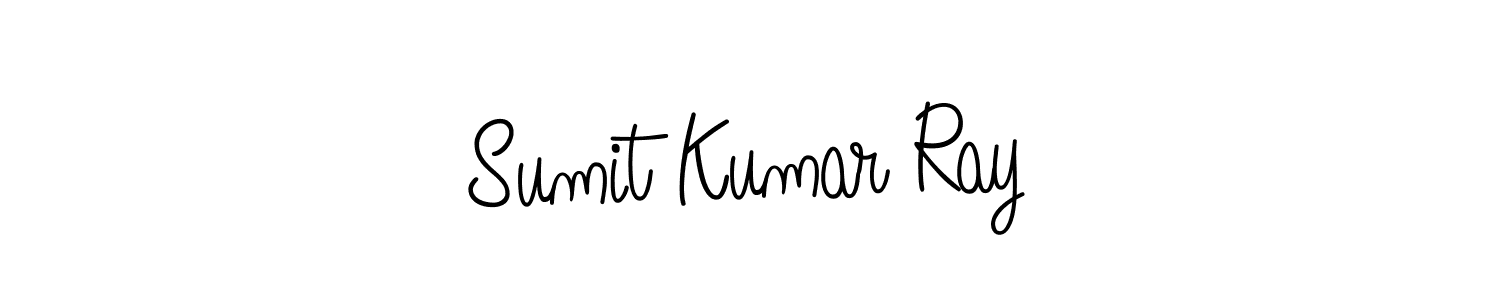 Design your own signature with our free online signature maker. With this signature software, you can create a handwritten (Angelique-Rose-font-FFP) signature for name Sumit Kumar Ray. Sumit Kumar Ray signature style 5 images and pictures png